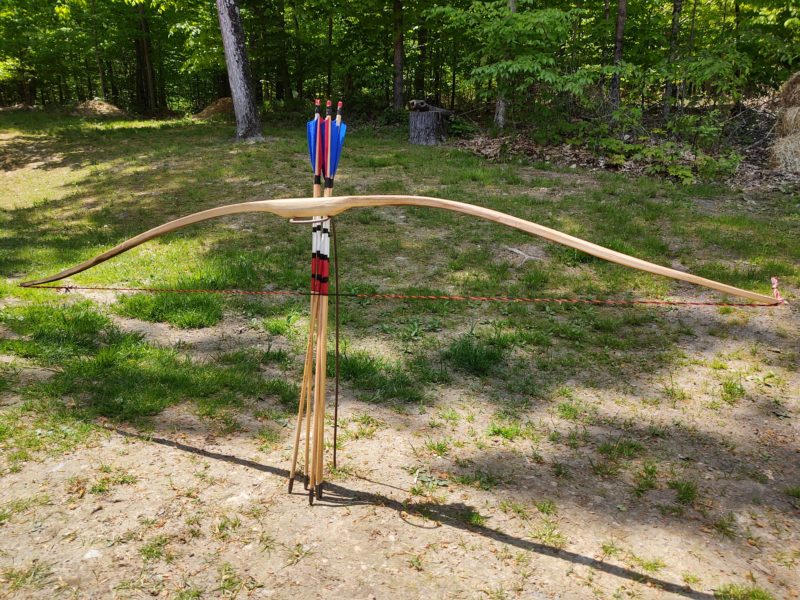 70″ Elm Reflex Deflex Bow - Do It Yourself, Woodworking, Hunting, Outdoors.