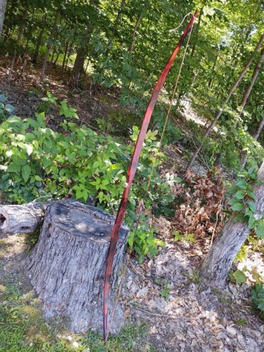 70″ to 66″ Hickory Flat Bow (The Hickory Stick) - Do It Yourself ...